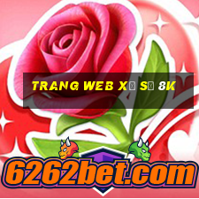 Trang web xổ số 8k