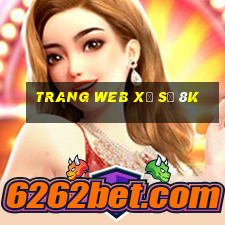 Trang web xổ số 8k