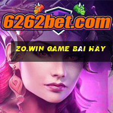 Zo.Win Game Bài Hay