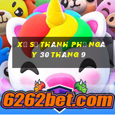 xổ số thành phố ngày 30 tháng 9