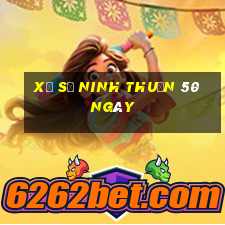 xổ số ninh thuận 50 ngày