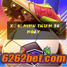 xổ số ninh thuận 50 ngày