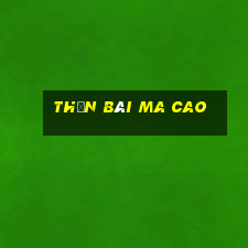 thần bài ma cao