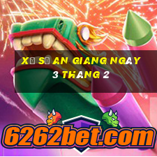 xổ số an giang ngày 3 tháng 2