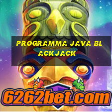 programma java blackjack