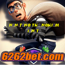 Nền tảng thử nghiệm điện tử