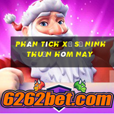 Phân tích xổ số ninh thuận hôm nay