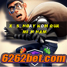 xổ số ngày hôm qua miền nam