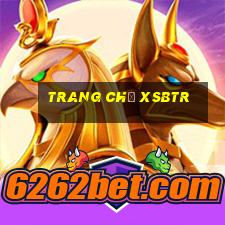 Trang Chủ Xsbtr