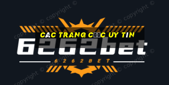 các trang cược uy tín