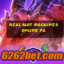 real slot machines online pa