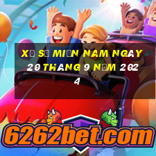 xổ số miền nam ngày 20 tháng 9 năm 2024