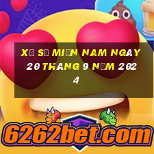 xổ số miền nam ngày 20 tháng 9 năm 2024