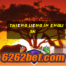 thiêng liêng in english