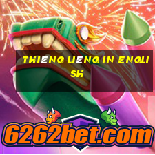 thiêng liêng in english