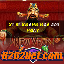 xổ số khánh hòa 200 ngày