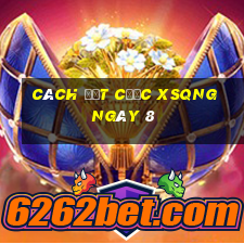 Cách đặt cược XSQNG ngày 8