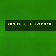 Tóc xổ số đa sắc pk10