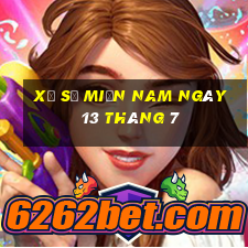 xổ số miền nam ngày 13 tháng 7