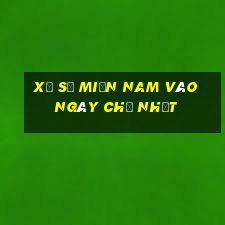 xổ số miền nam vào ngày chủ nhật