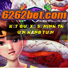 kết quả xổ số ninh thuận hàng tuần