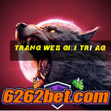 Trang web giải trí ag