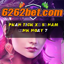 Phân tích Xổ Số nam định ngày 7