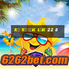 xổ số đắk lắk 22 8