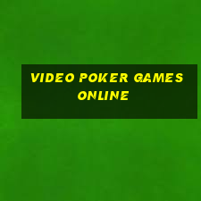 video poker games online