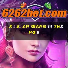 xổ số an giang 14 tháng 9