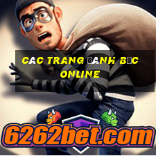 các trang đánh bạc online