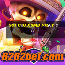 soi cầu xsmb ngày 1 11