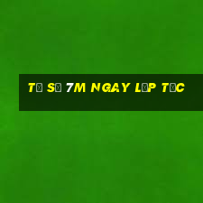 Tỷ số 7m ngay lập tức