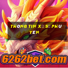 Thông tin xổ số phú yên