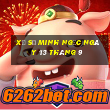 xổ số minh ngọc ngày 13 tháng 9