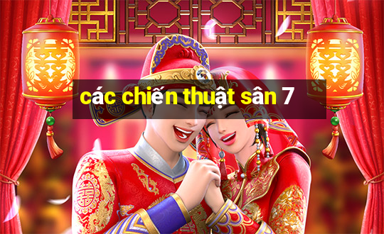 các chiến thuật sân 7