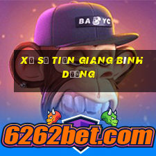 xổ số tiền giang bình dương