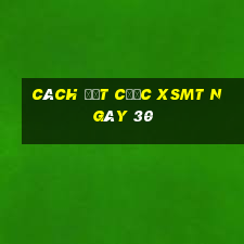 Cách đặt cược XSMT ngày 30