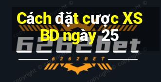 Cách đặt cược XSBD ngày 25