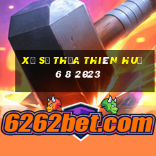 xổ số thừa thiên huế 6 8 2023