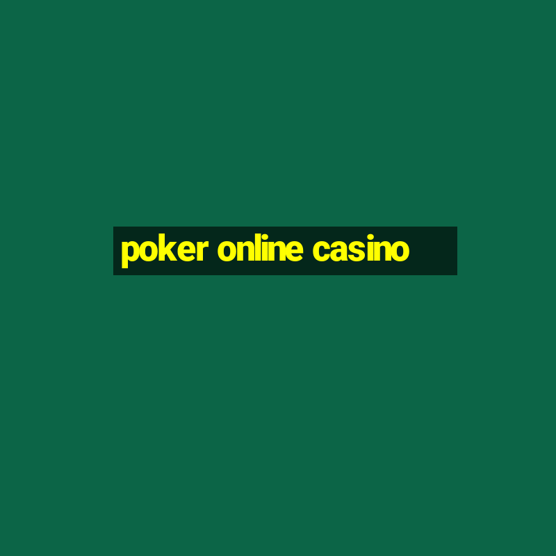 poker online casino