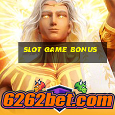 slot game bonus