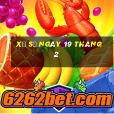 xổ số ngày 19 tháng 2