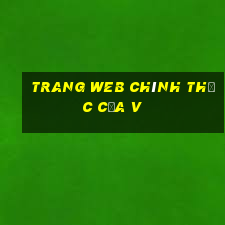 Trang web chính thức của v