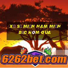 xổ số miền nam miền bắc hôm qua