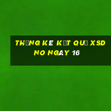 THỐNG KÊ KẾT QUẢ XSDNO ngày 16