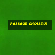 passage choiseul