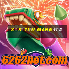 xổ số tiền giang 11 2