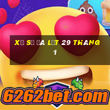 xổ số đà lạt 29 tháng 1