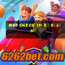 W88 Check in xổ số lớn